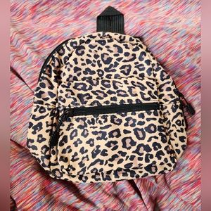 Animal Print Mini Backpack